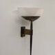 Vintage Art Deco wall light, brass and perspex, France, 1930.