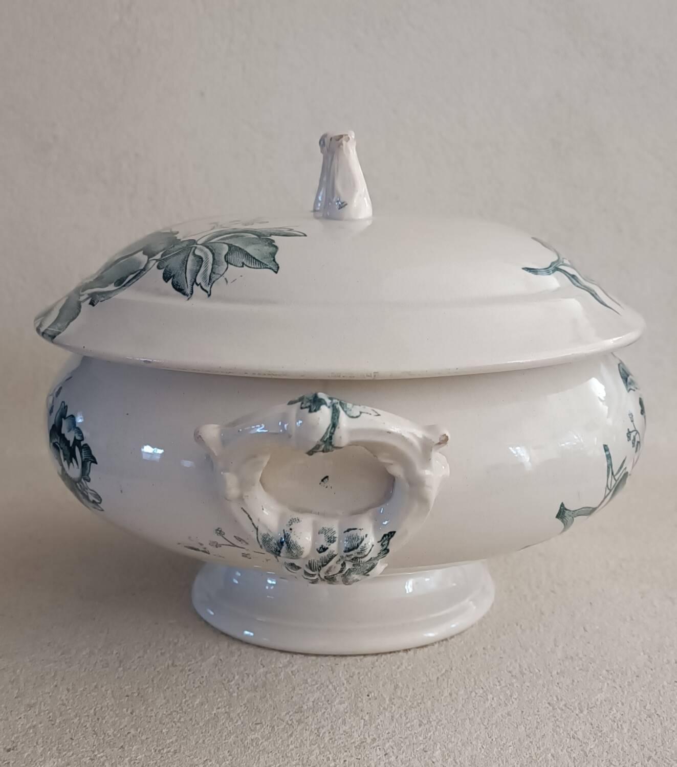 Lyon iron earth soup tureen