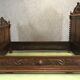Henry II oak bed - early 20th