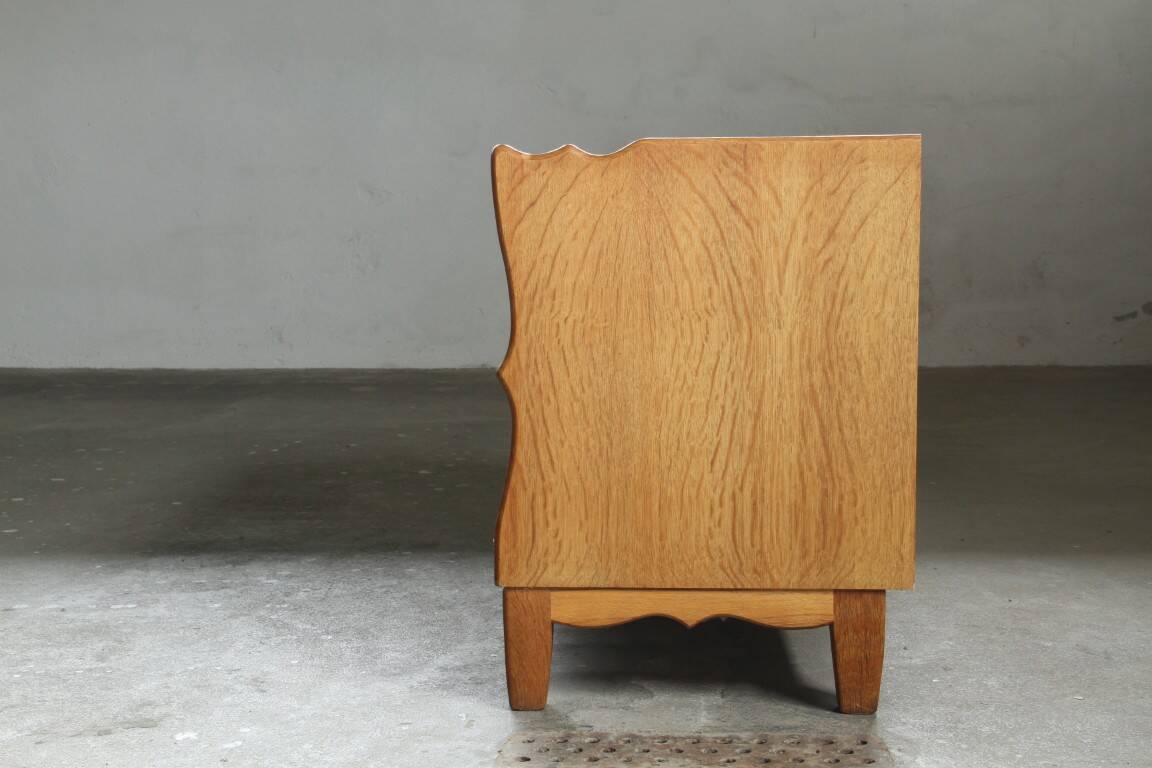 Vintage Danish modern oak dresser attributed to Kjærnulf, 1960s
