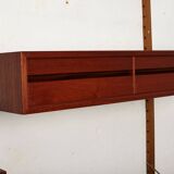 Royal System wall unit designed by Poul Cadovius for Cado, Denmark 1950’s