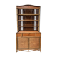 Bibliothèque bambou osier rotin