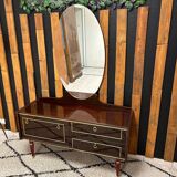 Vintage dressing table + bedside tables