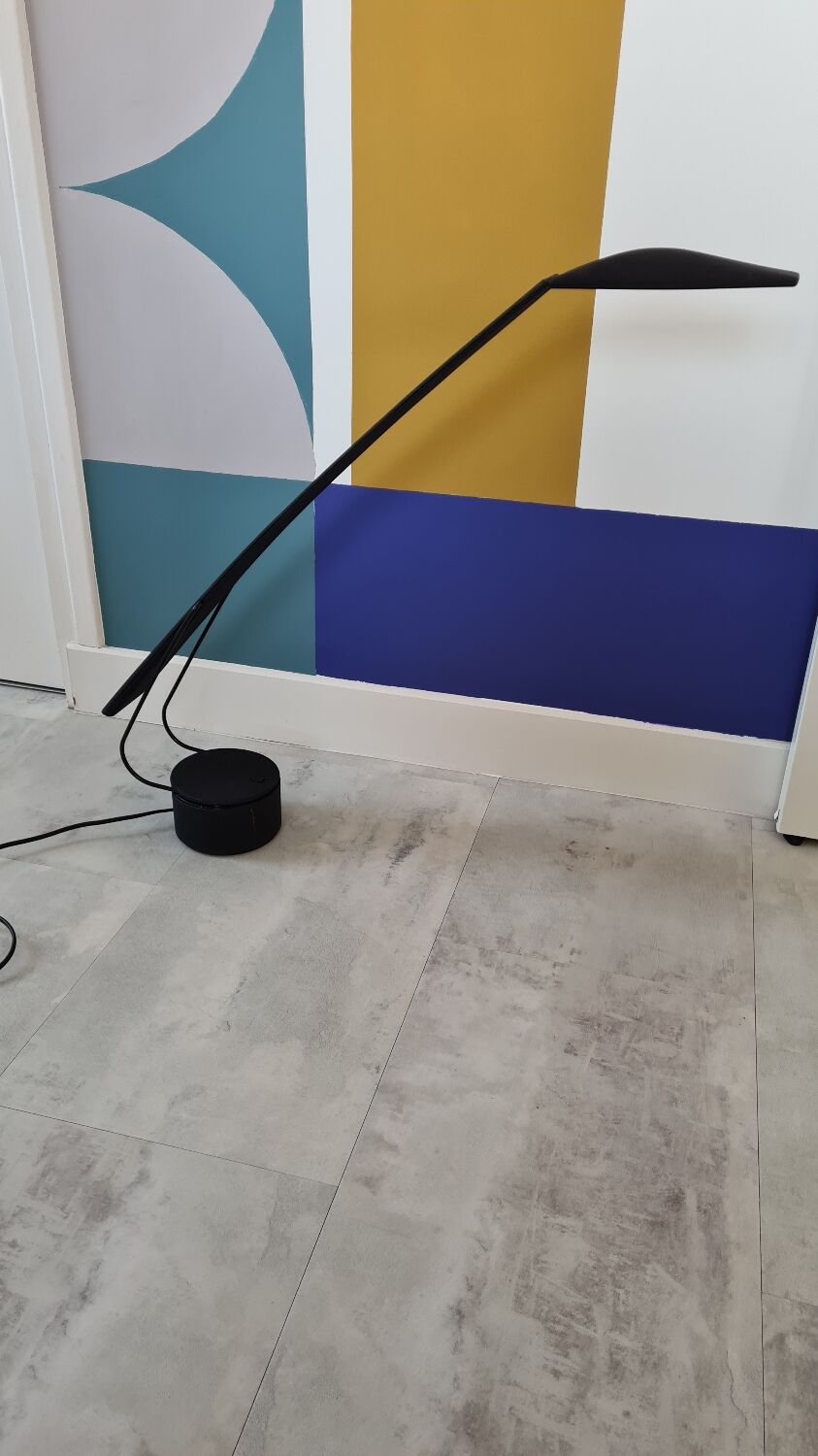 Vintage desk lamp dove design Mario Barbaglia & Marco Colombo