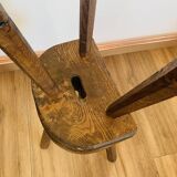 Pair of tripod stools