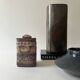 Vintage ceramic closed pocket emptier signed KS