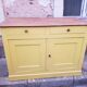 Lemon yellow country buffet