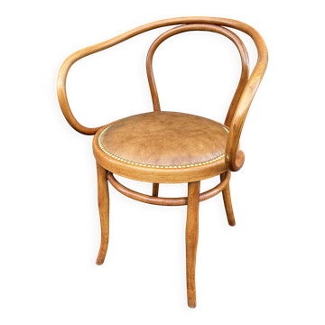 Authentique fauteuil kohn  b9 ou le corbusier bois courbé bentwood armchair
