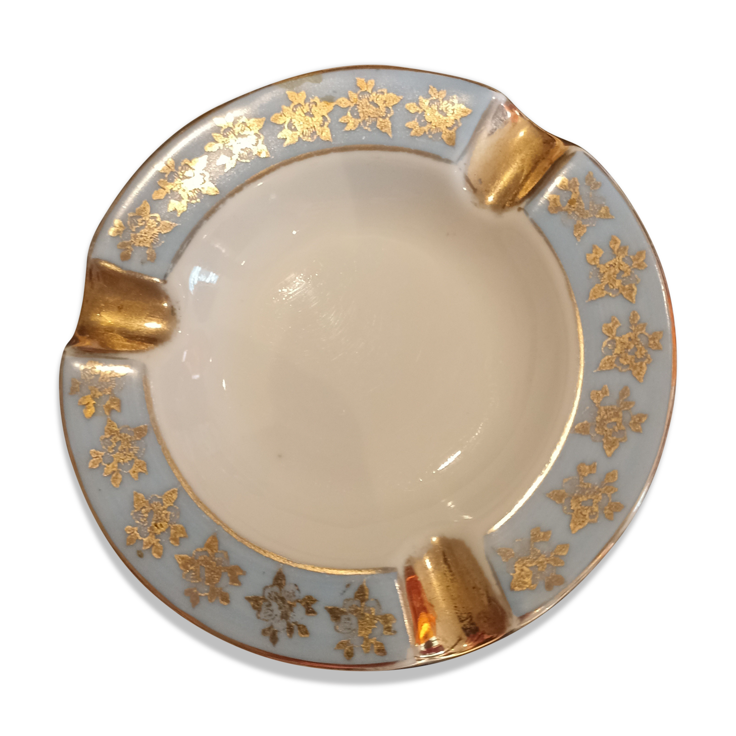 Limoges porcelain ashtray