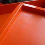 Boby wheeled box by Joe Colombo, published by Bieffeplast.