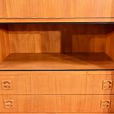 Scandinavian Sideboard in Blond Teak – 1970