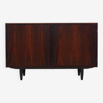 Rosewood cabinet, Danish design, 1970s, manufactured by Omann Jun