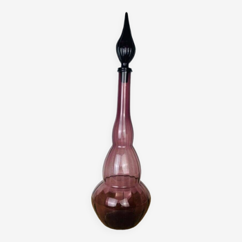 Empoli Italian carafes 66 cm mouth blown glass