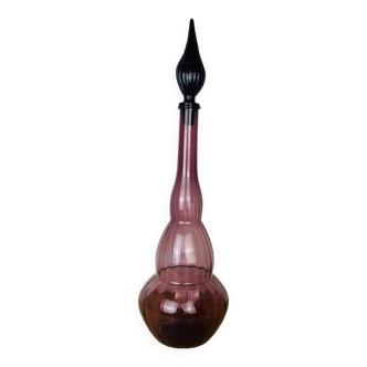 Empoli Italian carafes 66 cm mouth blown glass