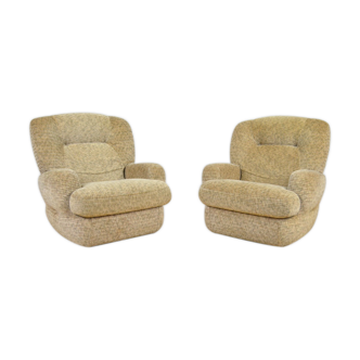 Pair of vintage armchairs 1980