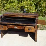 Office furniture, old glove maker's table.