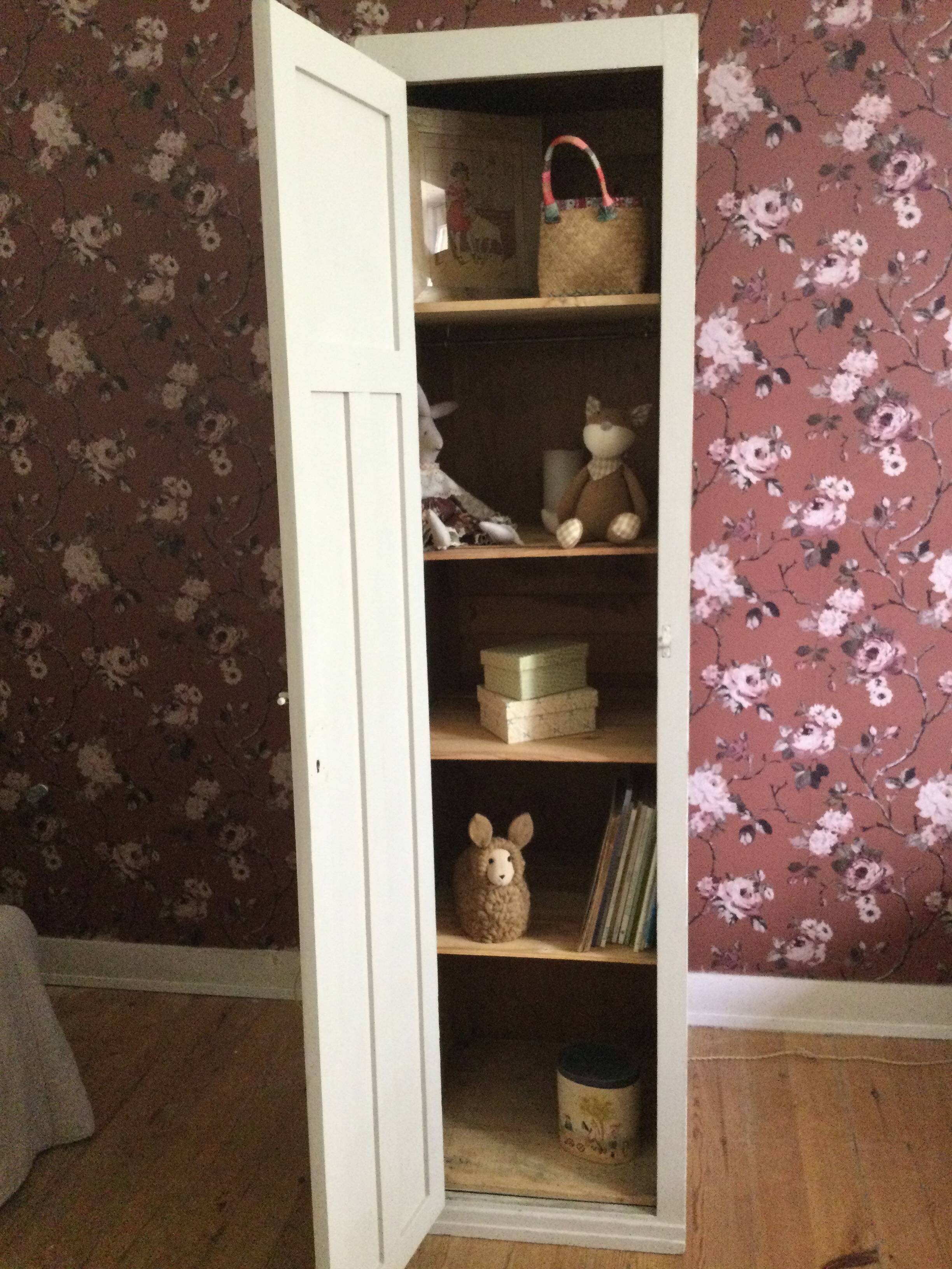 Small antique Parisian wardrobe