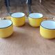 Antique coffee cups Digoin & Sarreguemines