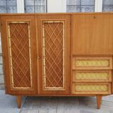 Rattan cabinet