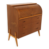 Secrétaire scandinave en teck, Suède, 1960