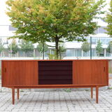 DAnish Modern Teak Model Trio Sideboard by Nils Jonsson for Hugo Troeds, 1960s