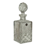 Lancel Paris vintage crystal whiskey decanter