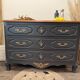 Birch wood chest of drawers