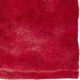 Solid Red Vintage Hand-Knotted Turkish Tulu Rug, 100% Wool