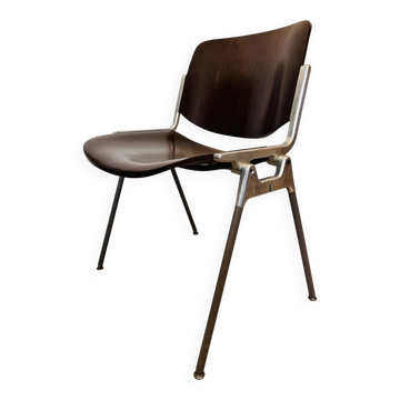 Vintage Side Chair by Giancarlo Piretti for Castelli, Italy1970’s