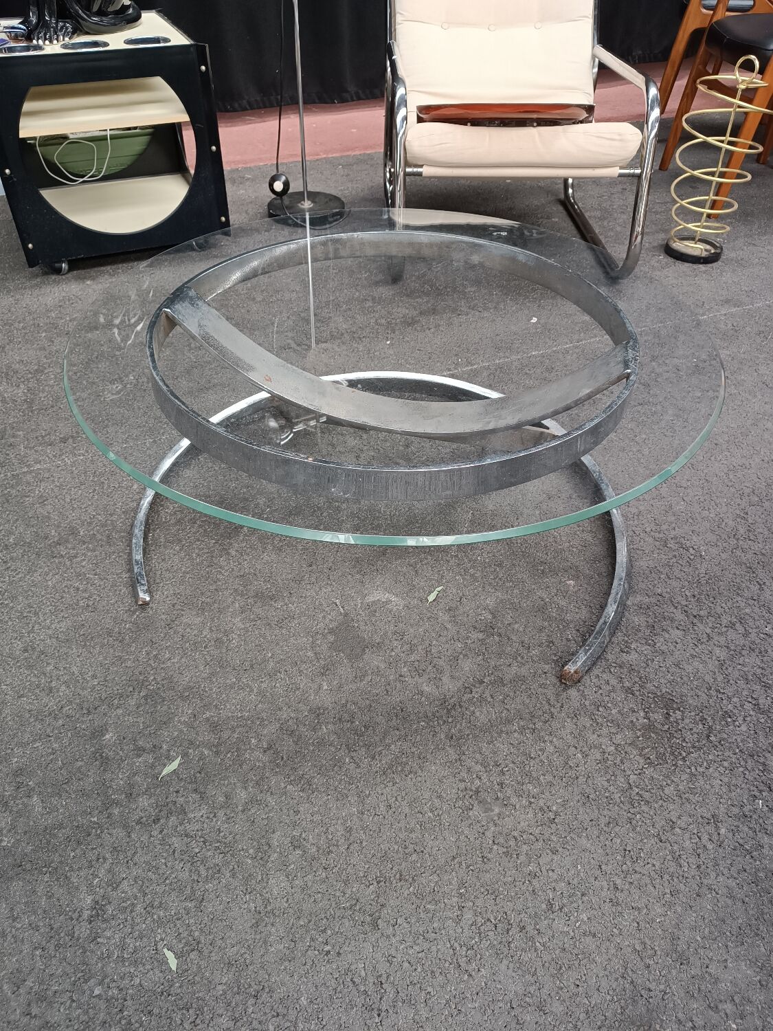 Euro International Steel furniture brand table Belgium