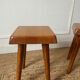 Elm stool S01 Pierre Chapo