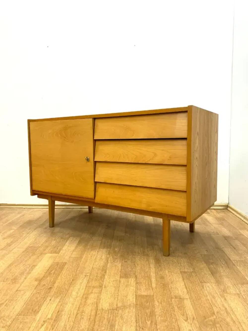 Retro Chest of Drawers, 1960s, Czechoslovakia