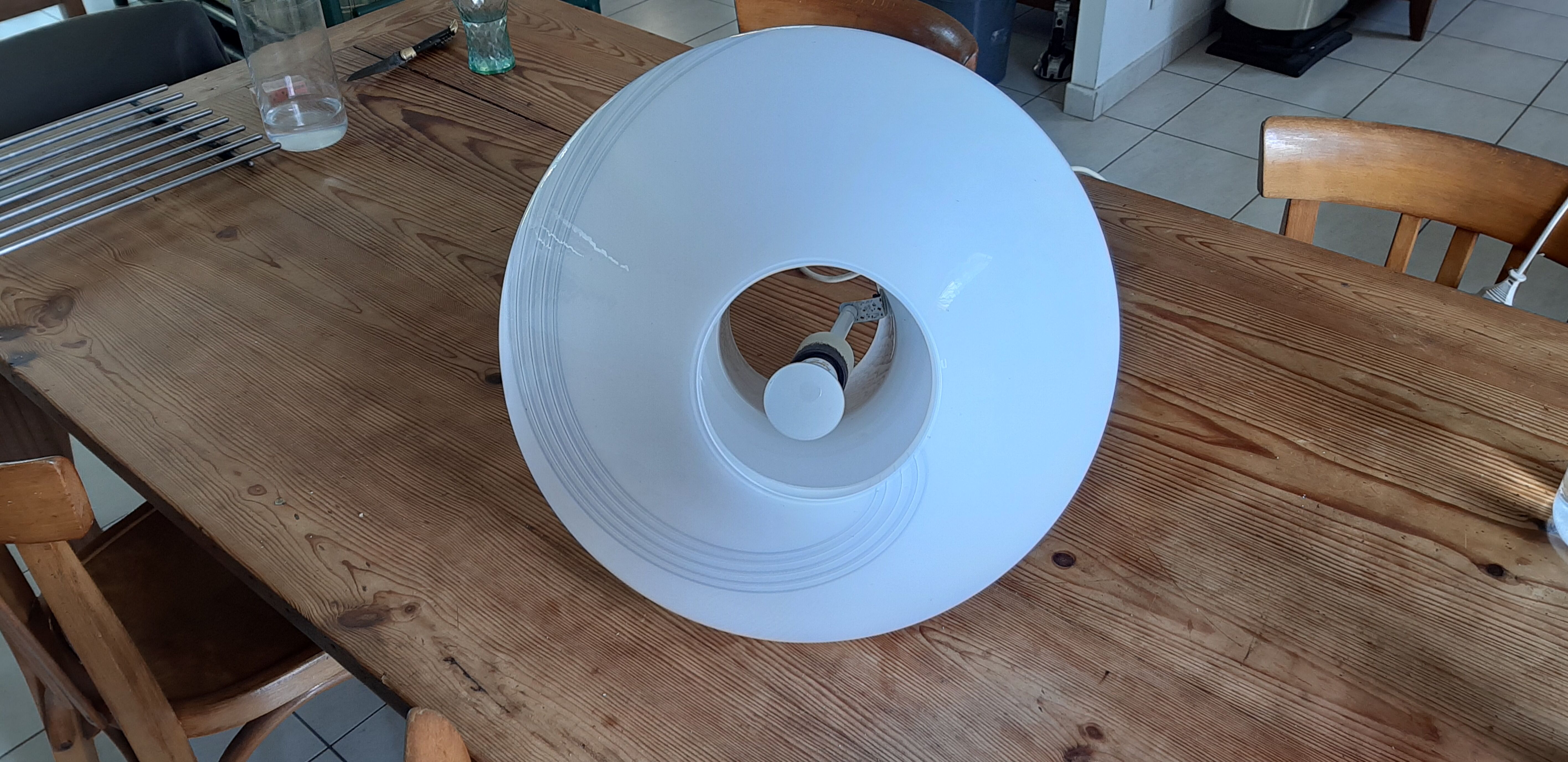 Lampe vintage italien des années 70