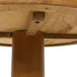 Art Deco Side Table Plant Table Oak 40's Design