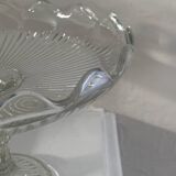 Glass compote bowl
