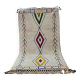 Handmade wool Berber rug 250x150 cm