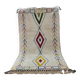 Handmade wool Berber rug 250x150 cm