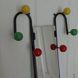 Vintage metal coat holders