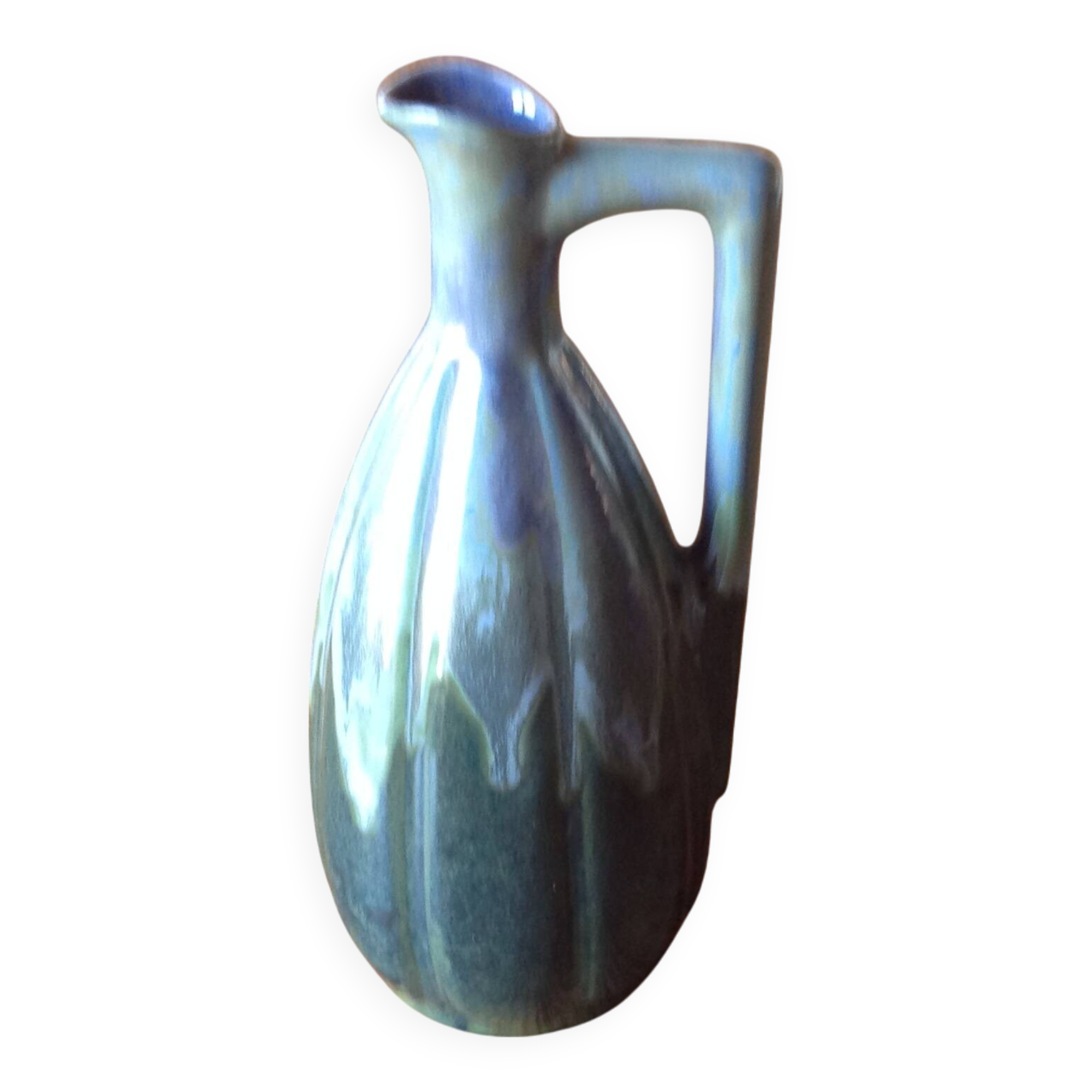 Ceramic pitcher, steel clay, revol