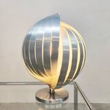 French design Moon lamp vintage Henri Mathieu 1970s