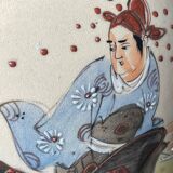 Large Japanese Satsuma vase 46cm