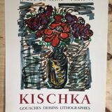 Poster Kischka La Gravure Paris 1963