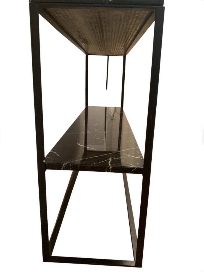 Console en marbre moderne et minimaliste sur mesure