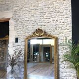 Pediment mirror 154cm/99cm