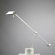 Minimalist White Adjustable Desk Lamp by Massive, Belgium — 1980s