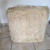 1970s furry armchair