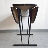 Vintage 1950s folding dining table