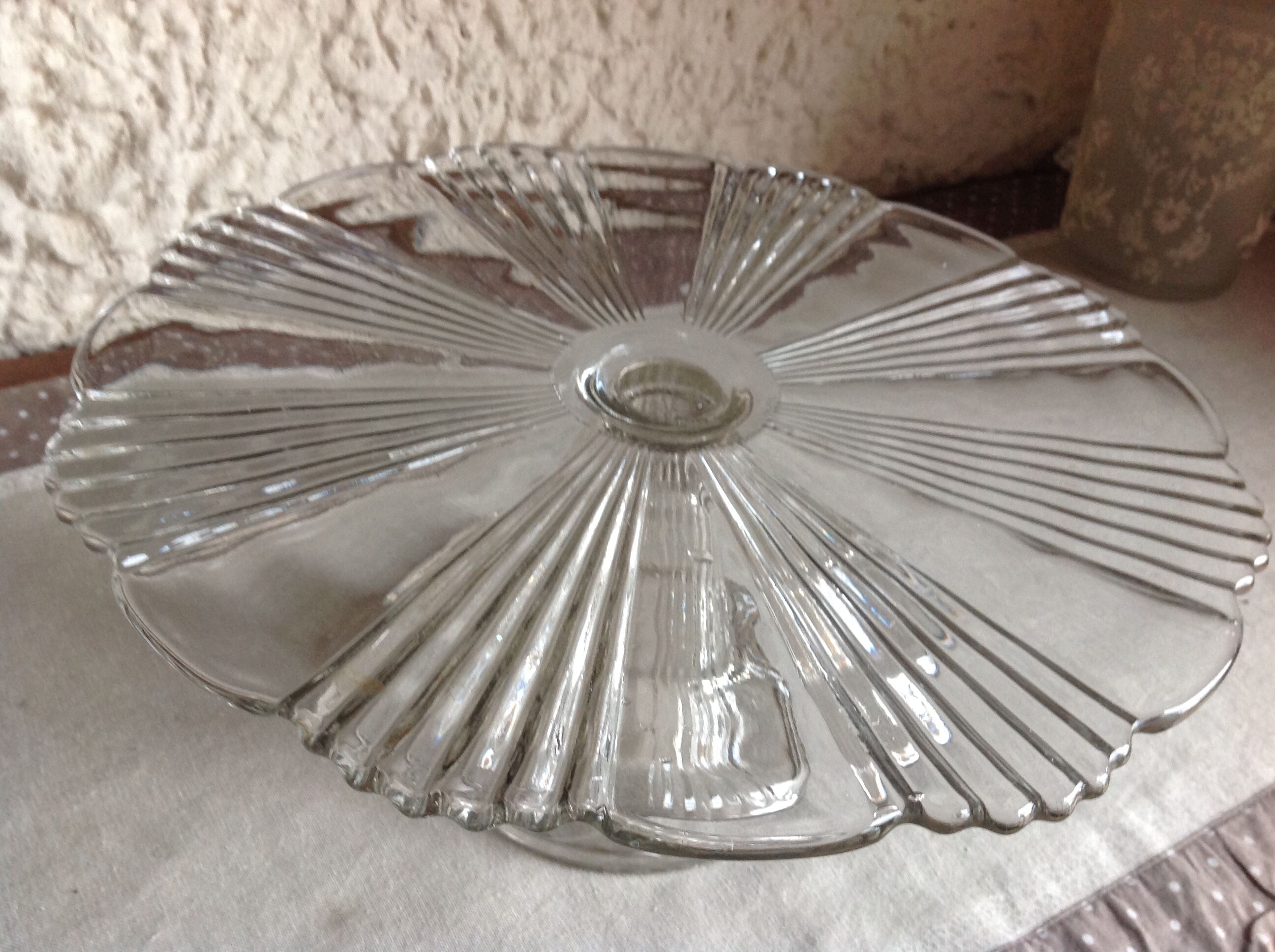 Structured glass shower shower pie dish 60/70