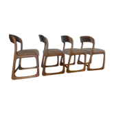 Chaises traîneau baumann scandinaves