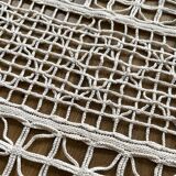 Bedside rug - throw in old cotton thread